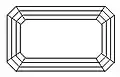 Emerald cut diagram