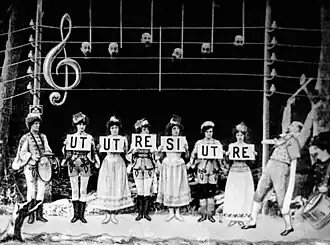 Frame from Méliès’ film «Le Mélomane»