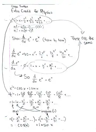 Proof of the most beautiful equation in mathematics